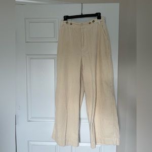 Madewell Wide Leg Corduroy Pants